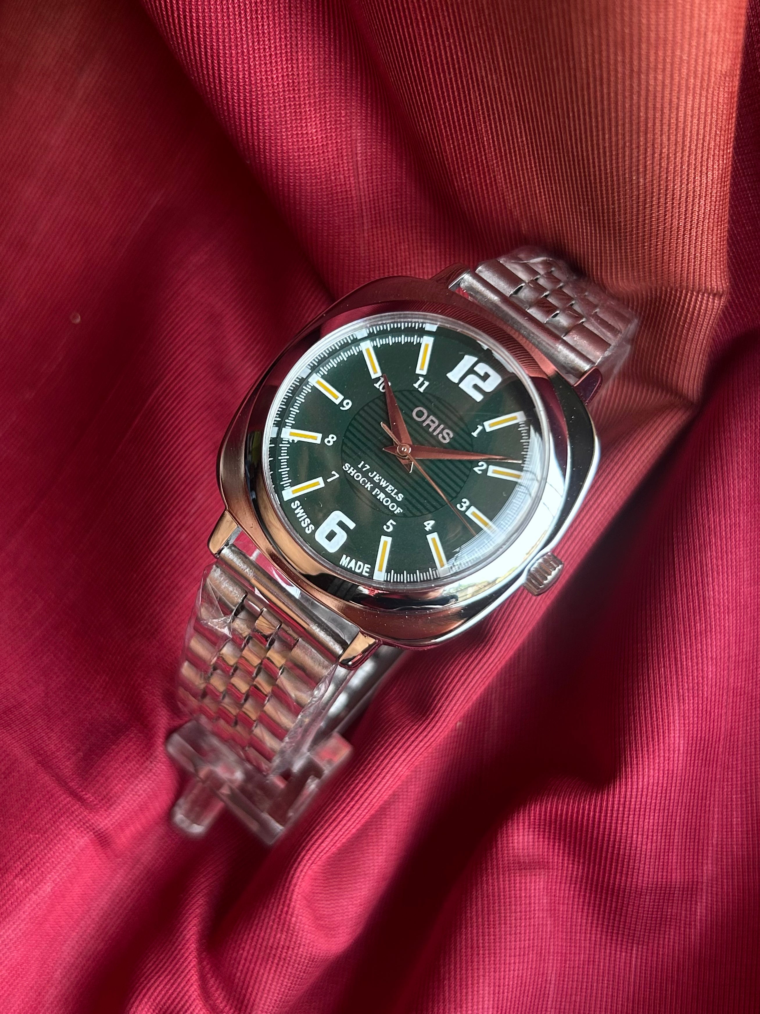 ORIS PANERAI SWISS WATCH - DARK GREEN