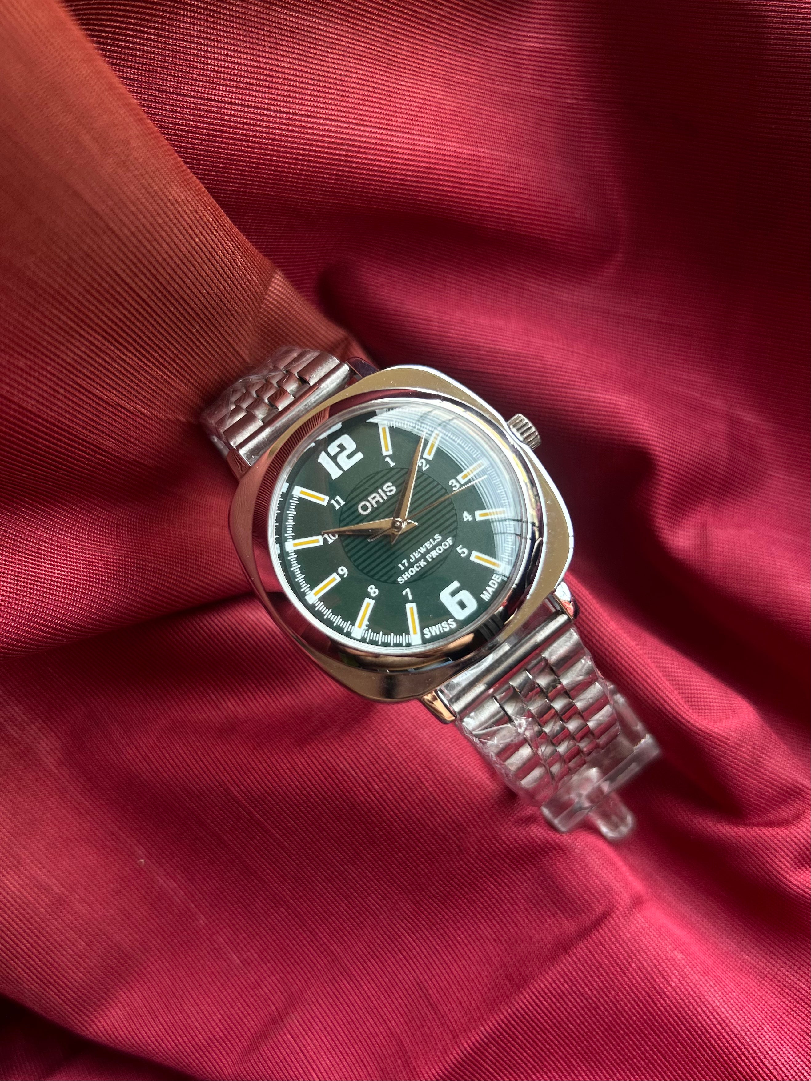 ORIS PANERAI SWISS WATCH - DARK GREEN