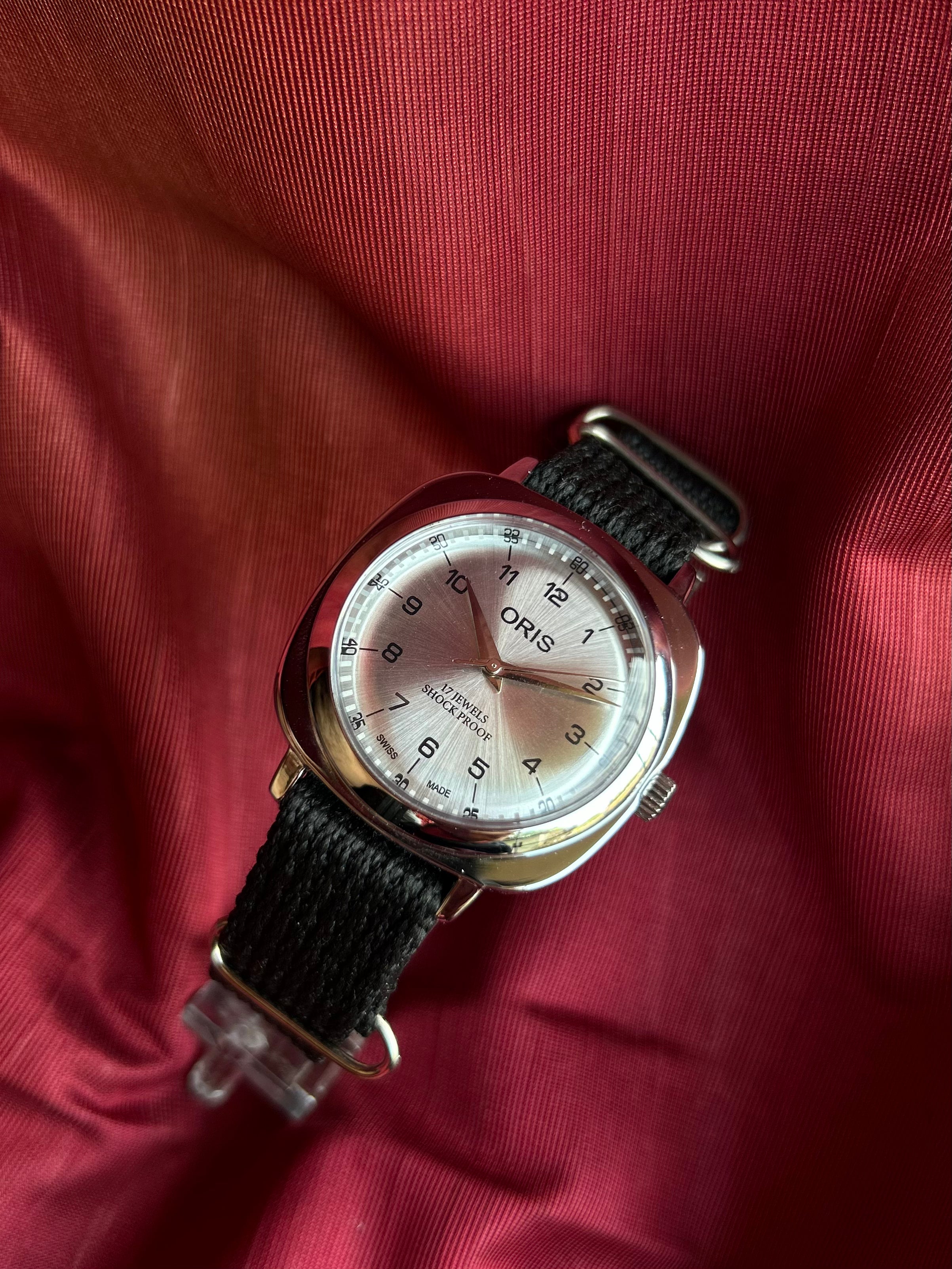 ORIS PANERAI SWISS WATCH - SILVER SUNBURST