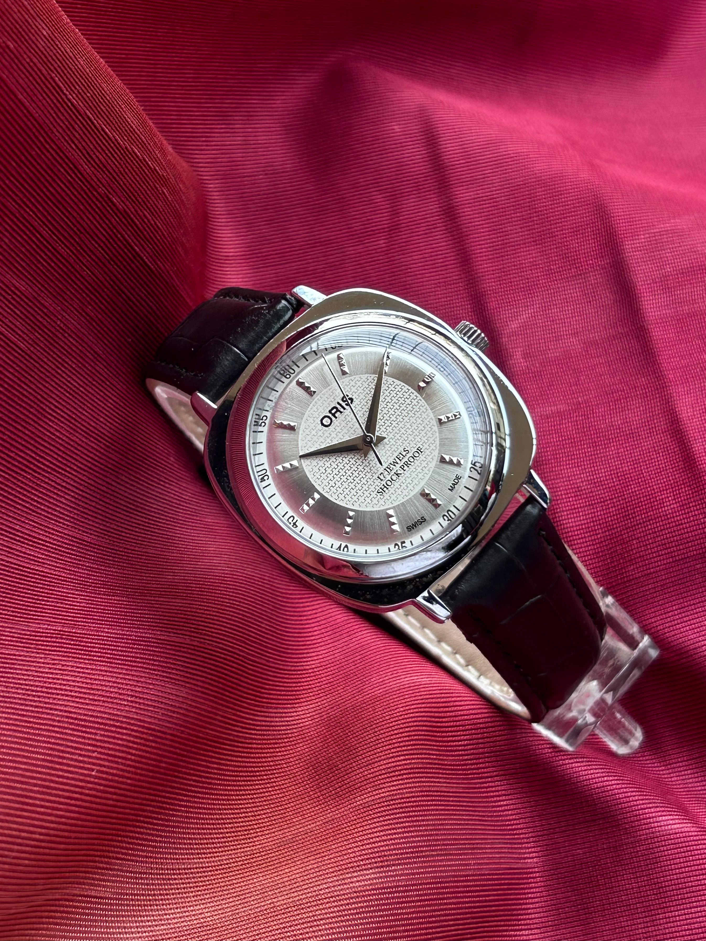 ORIS PANERAI SWISS WATCH -SILVER