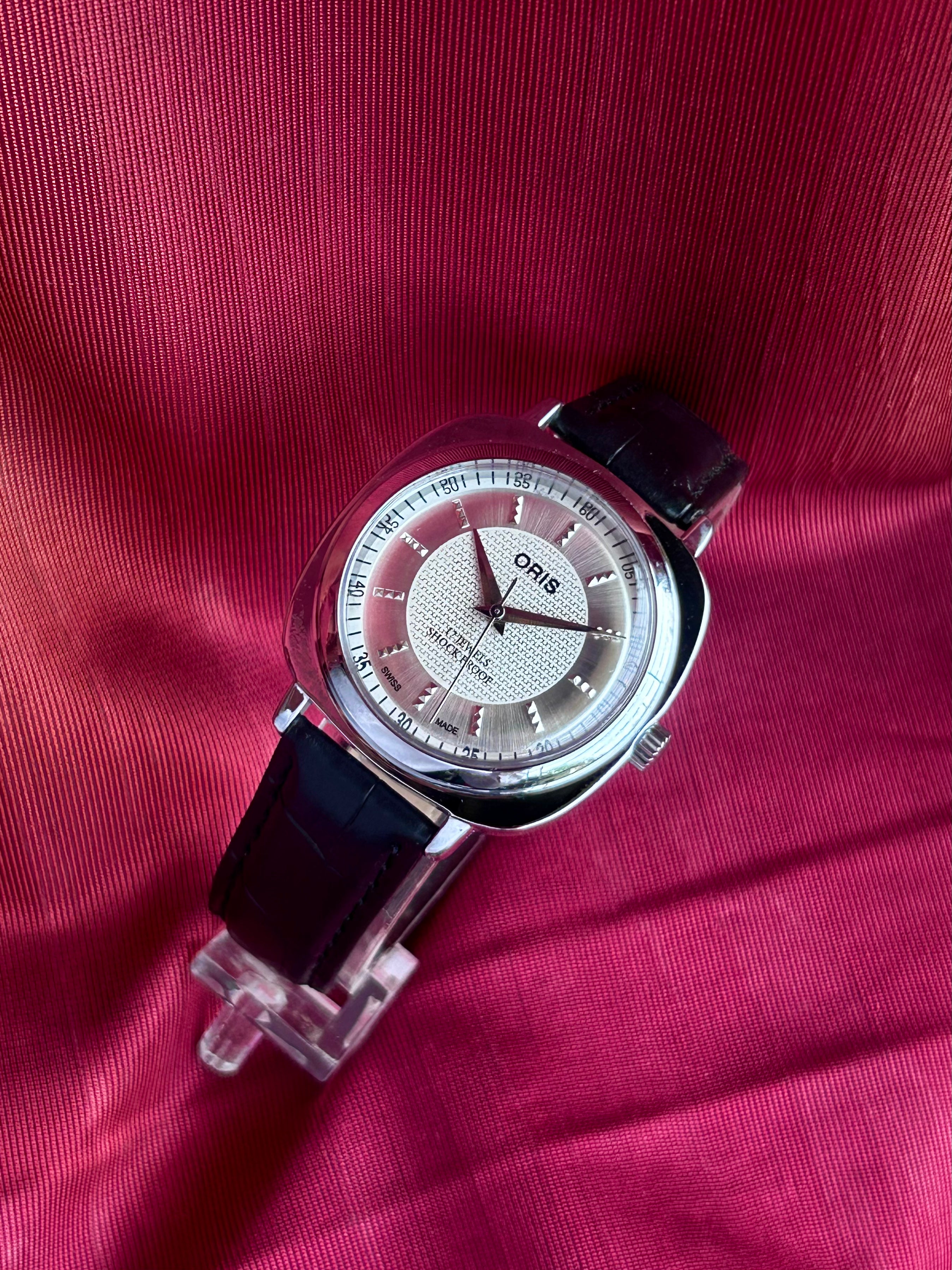 ORIS PANERAI SWISS WATCH -SILVER