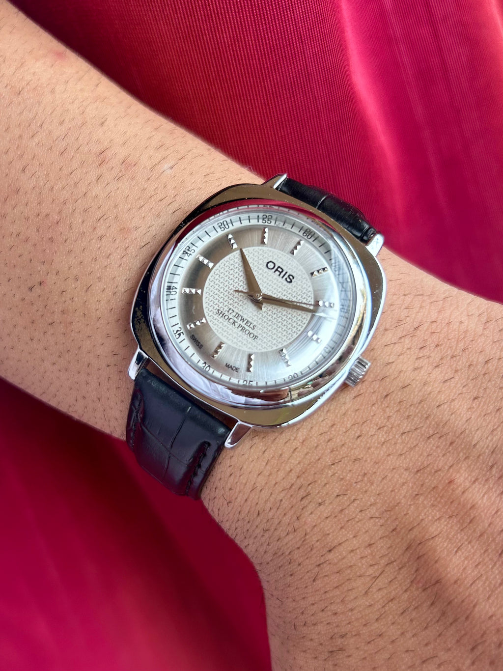 ORIS PANERAI SWISS WATCH -SILVER