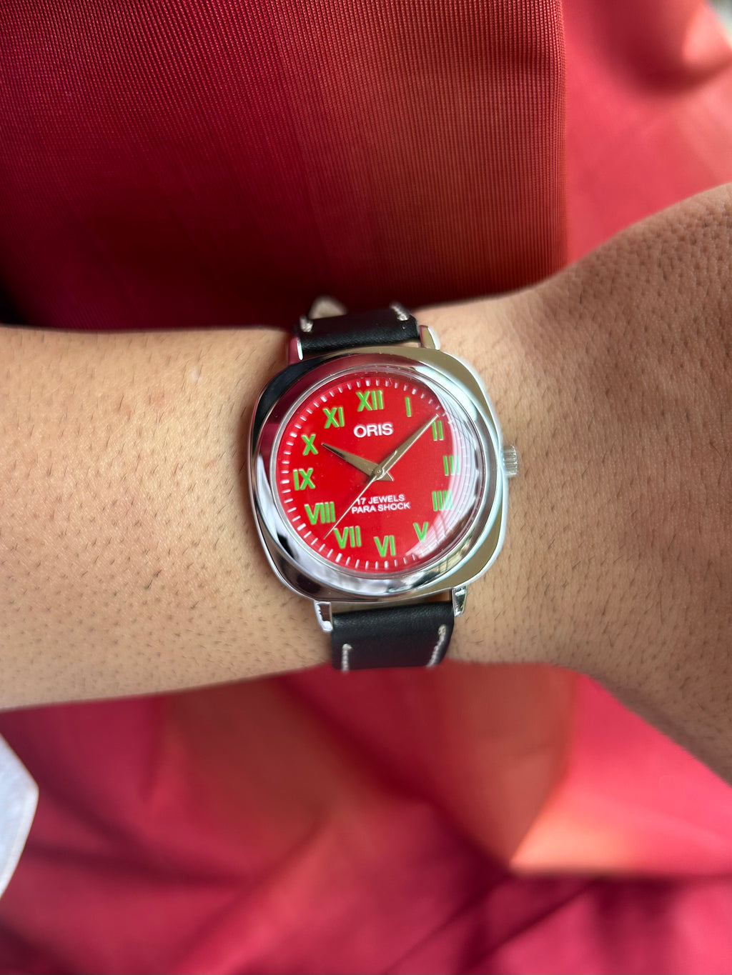 ORIS PANERAI SWISS WATCH -RED