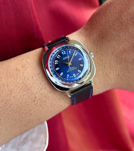 Panerai Oris - Numerical Blue Sunburst