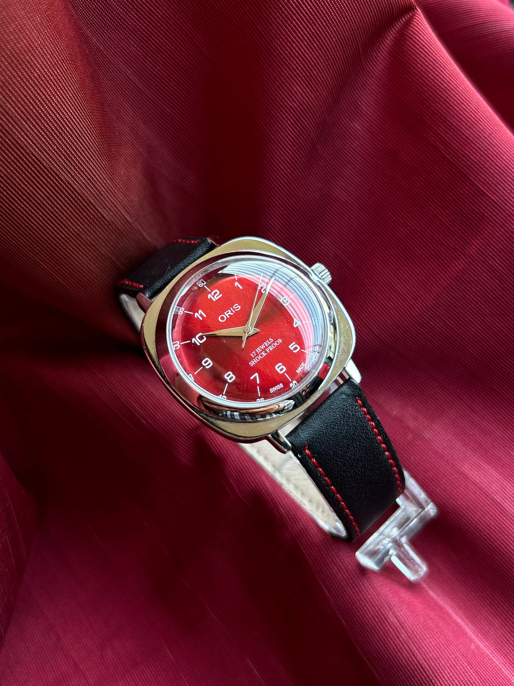 Oris Panerai Mod Hand Winding - RED SUNBURST