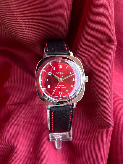 Oris Panerai Mod Hand Winding - RED SUNBURST
