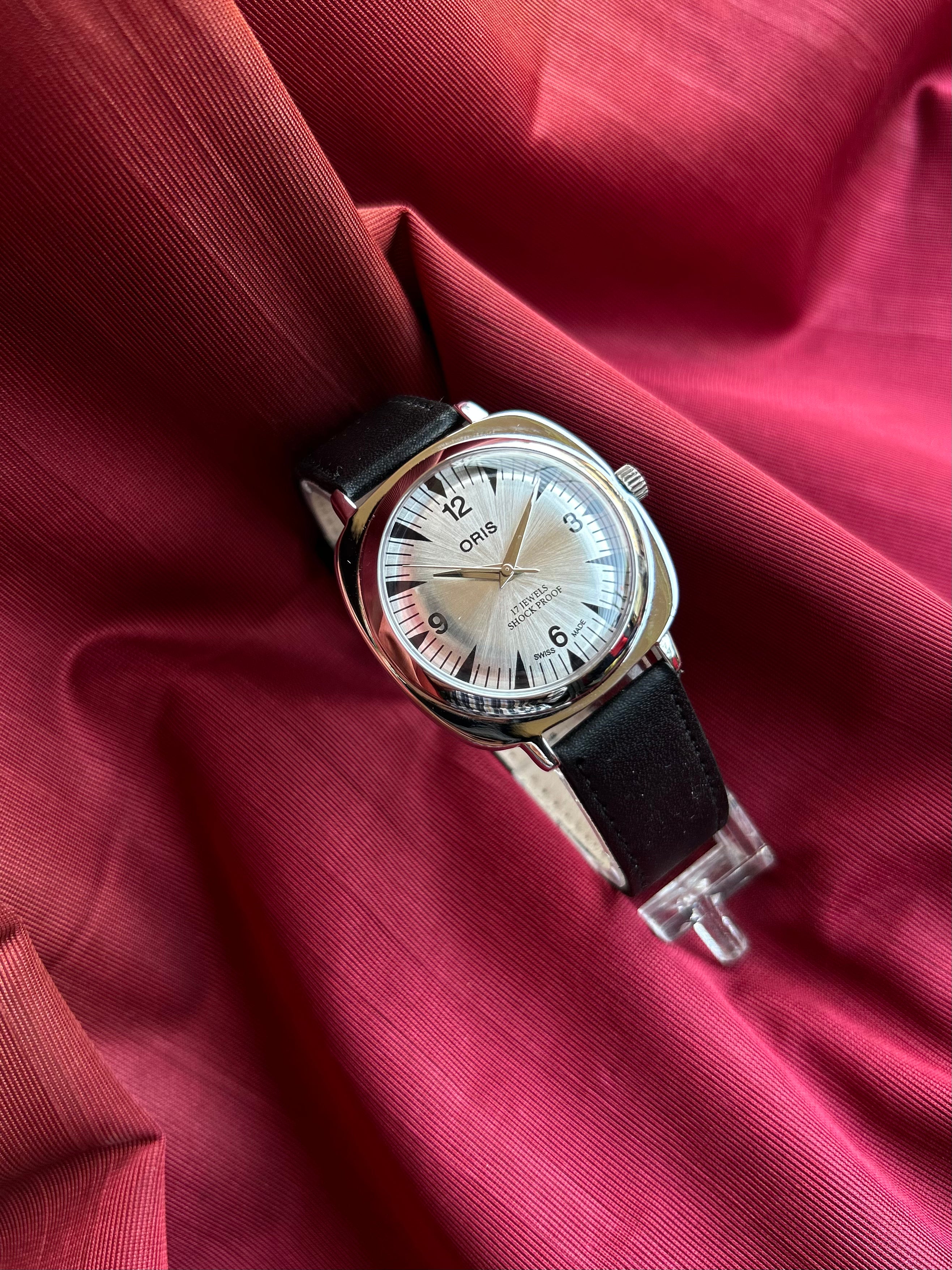 Oris Panerai Swiss winding - Silver Sunburst