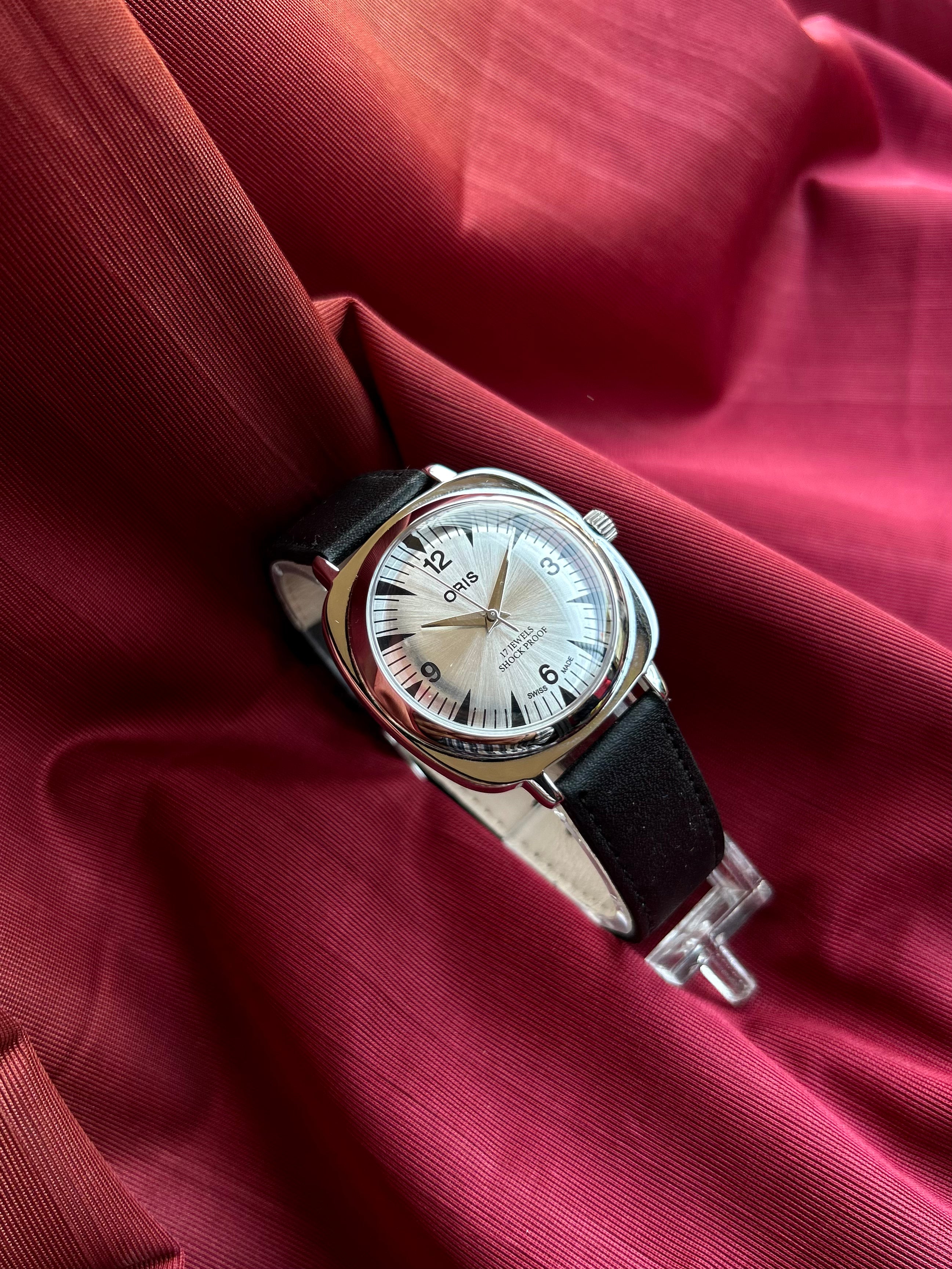 Oris Panerai Swiss winding - Silver Sunburst