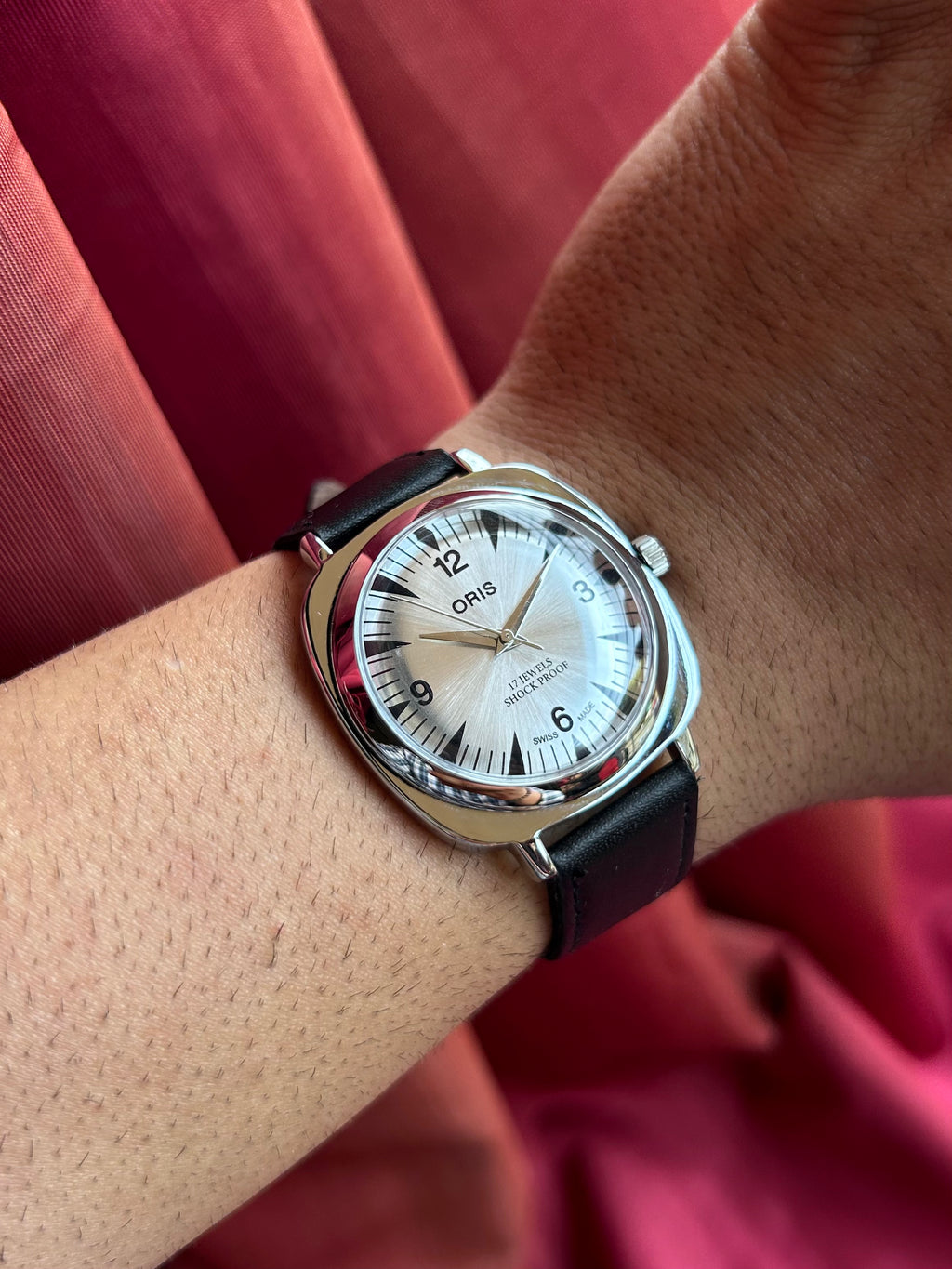 Oris Panerai Swiss winding - Silver Sunburst