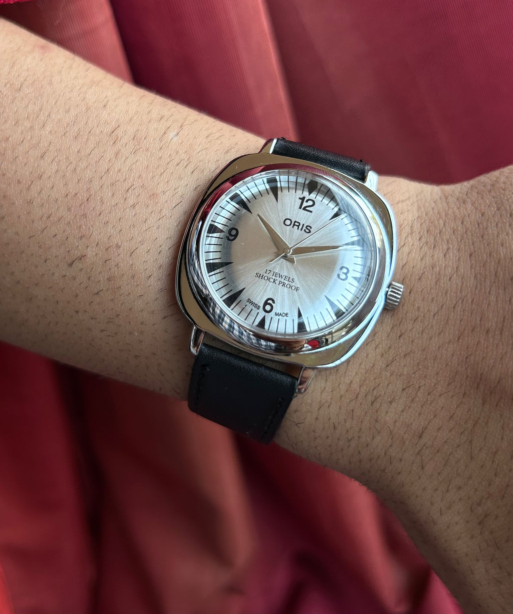 Oris Panerai Swiss winding - Silver Sunburst