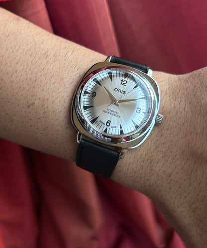 Oris Panerai Swiss winding - Silver Sunburst