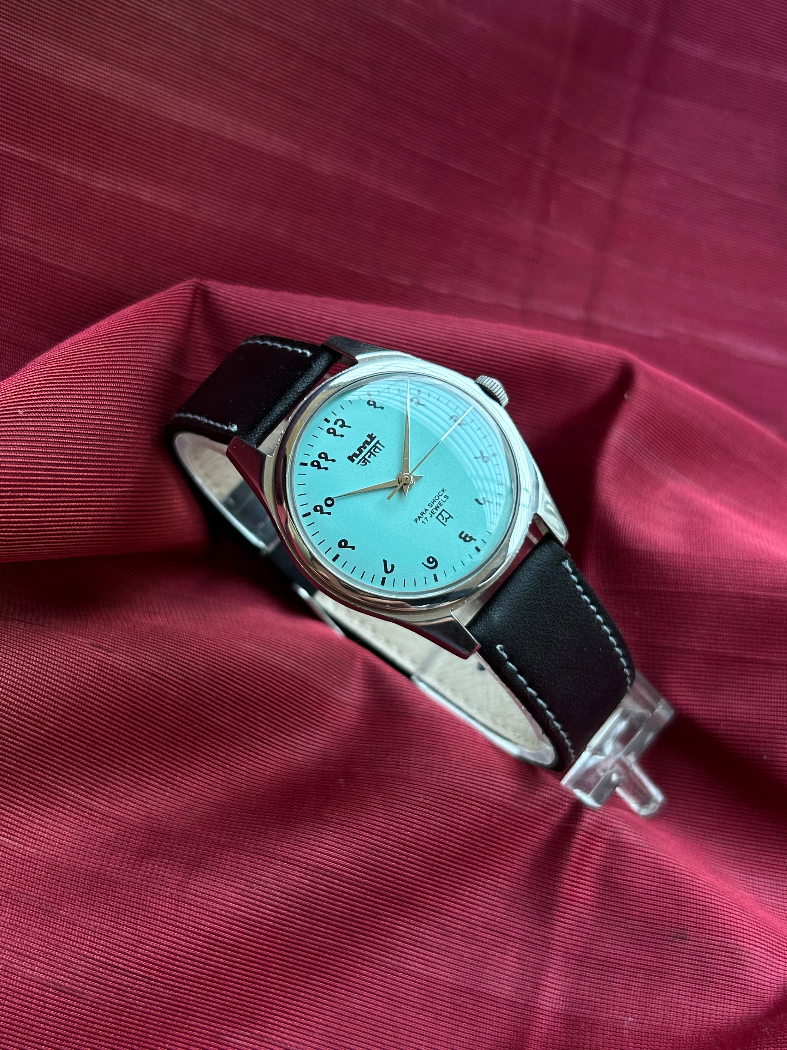 HMT JANATA DEVANAGRI - TIFFENY BLUE SUNBURST