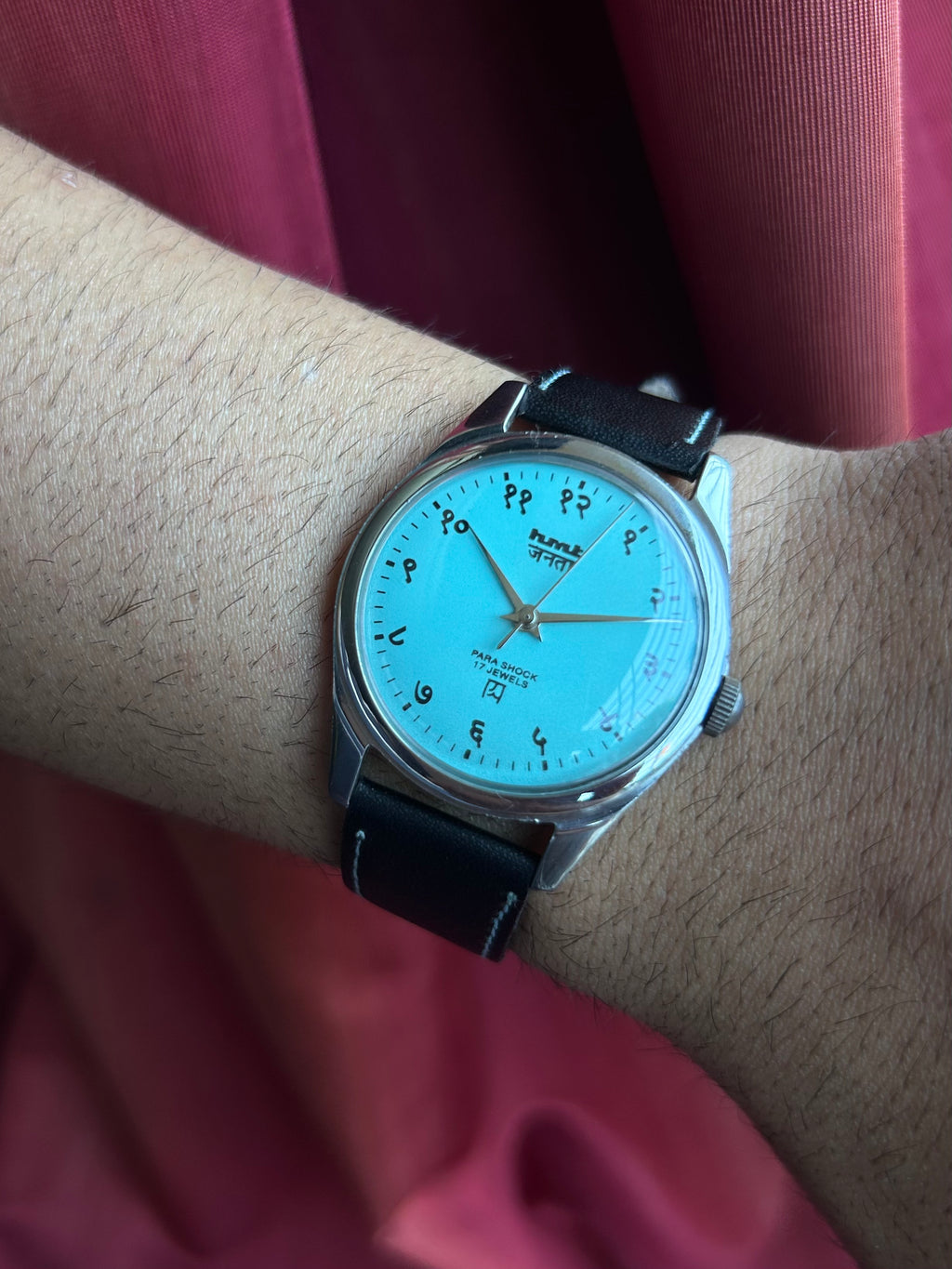 HMT JANATA DEVANAGRI - TIFFENY BLUE SUNBURST