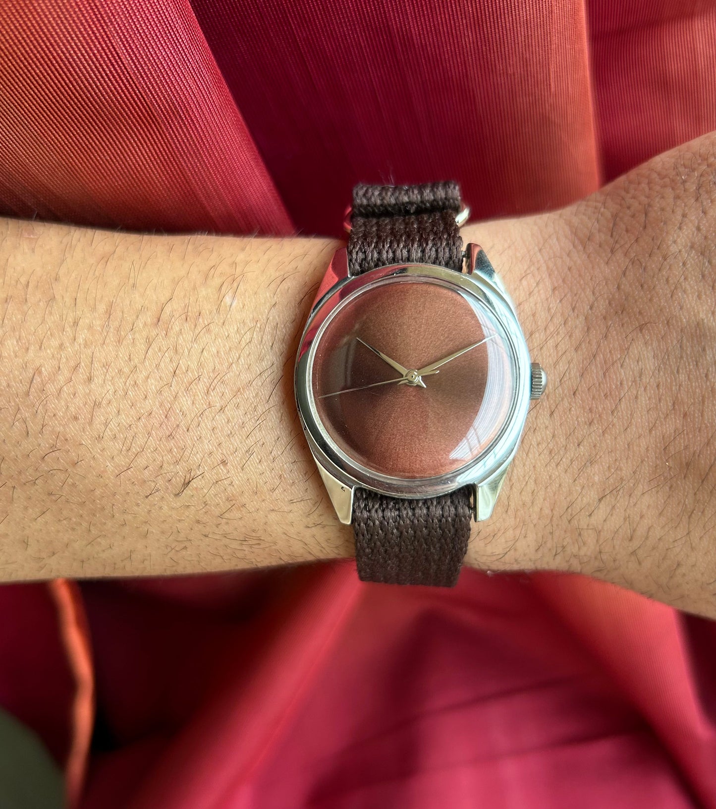HMT Brown Sunburst Janata unisex