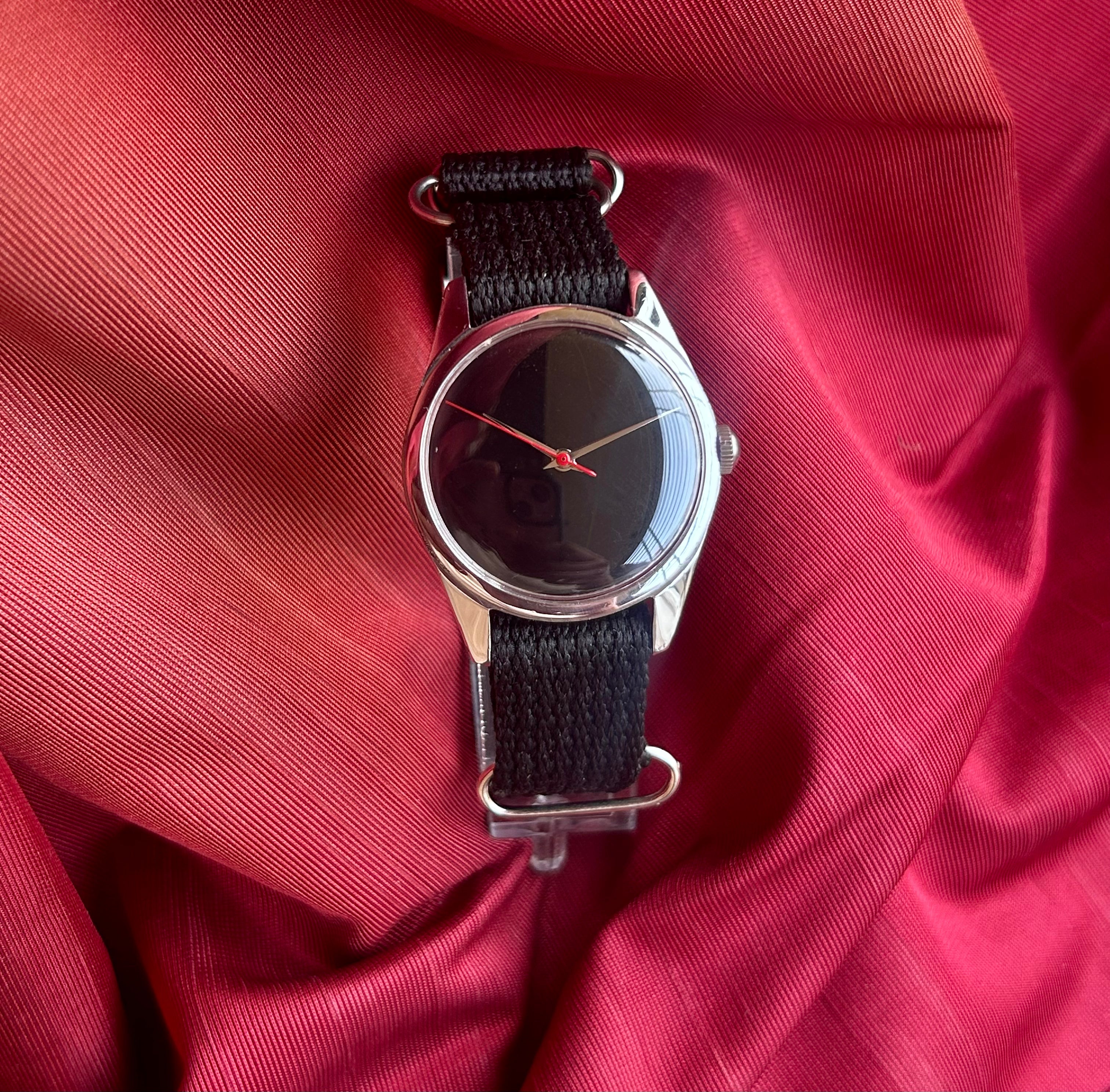 HMT Black Janata unisex hand-winding