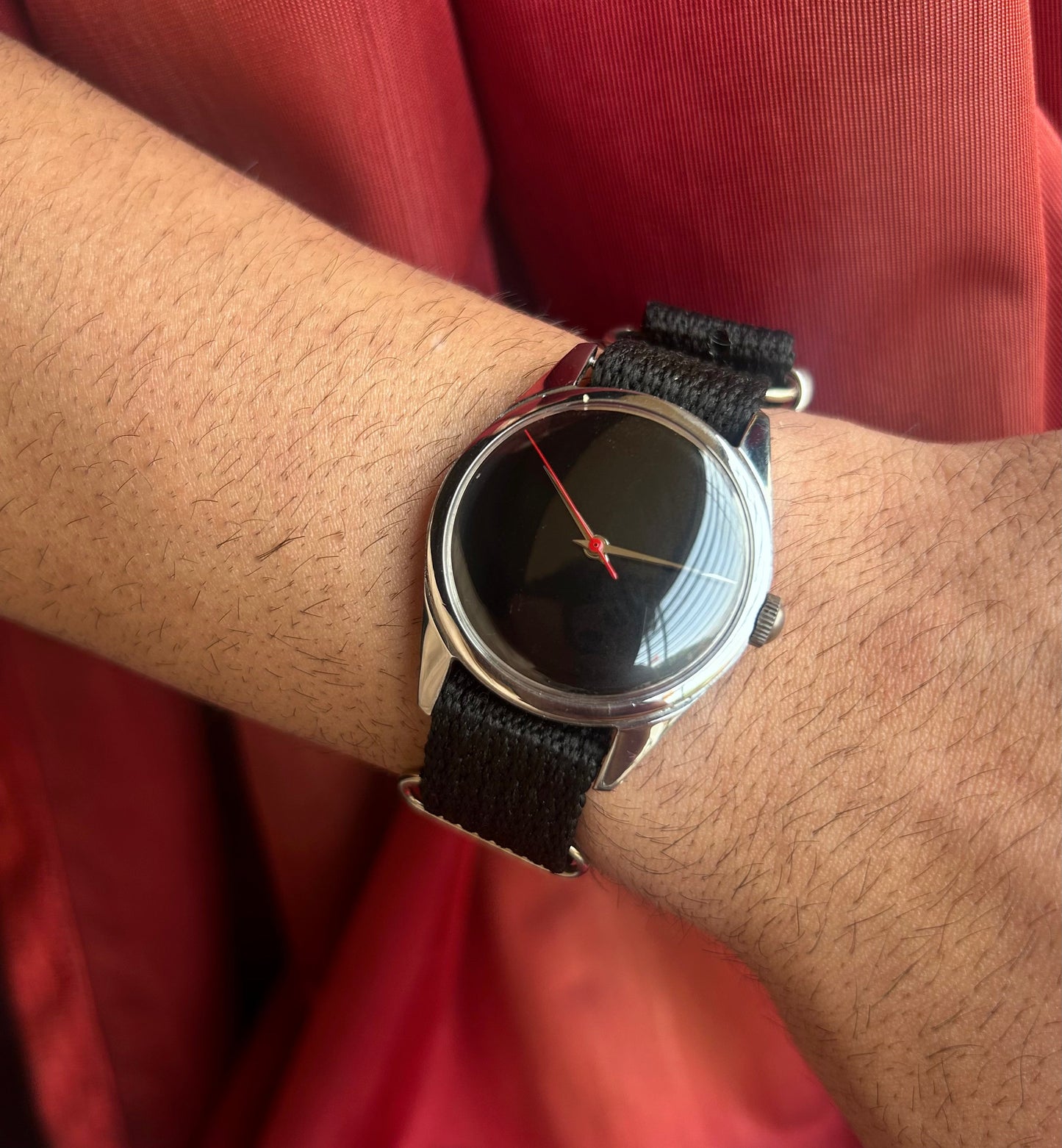 HMT Black sunburst Janata unisex