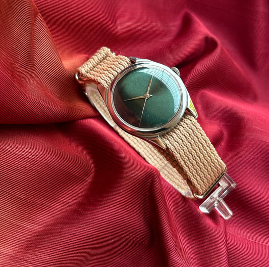 HMT Dark Green Sunburst Janata unisex