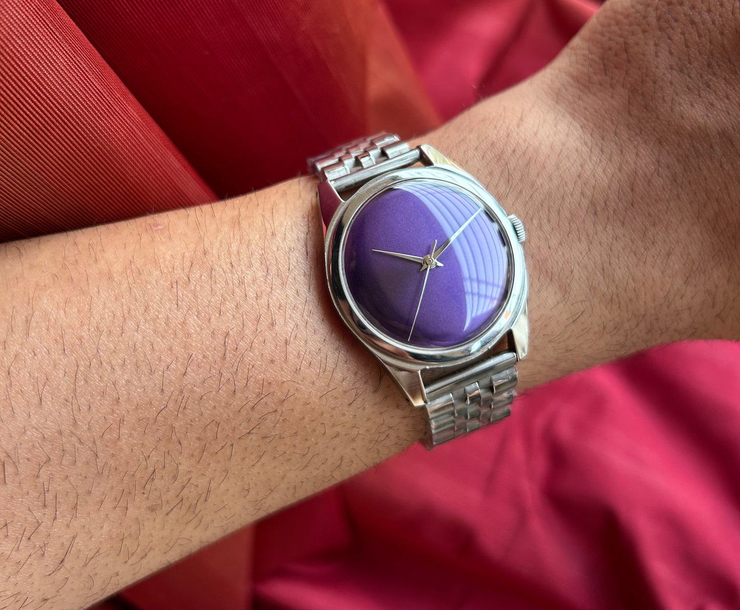 HMT Purple Sunburst Janata unisex