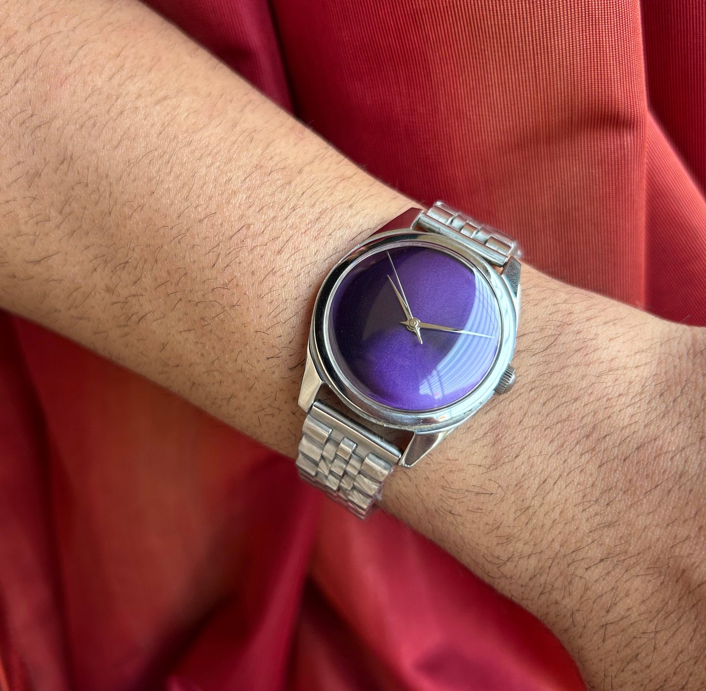 HMT Purple Sunburst Janata unisex