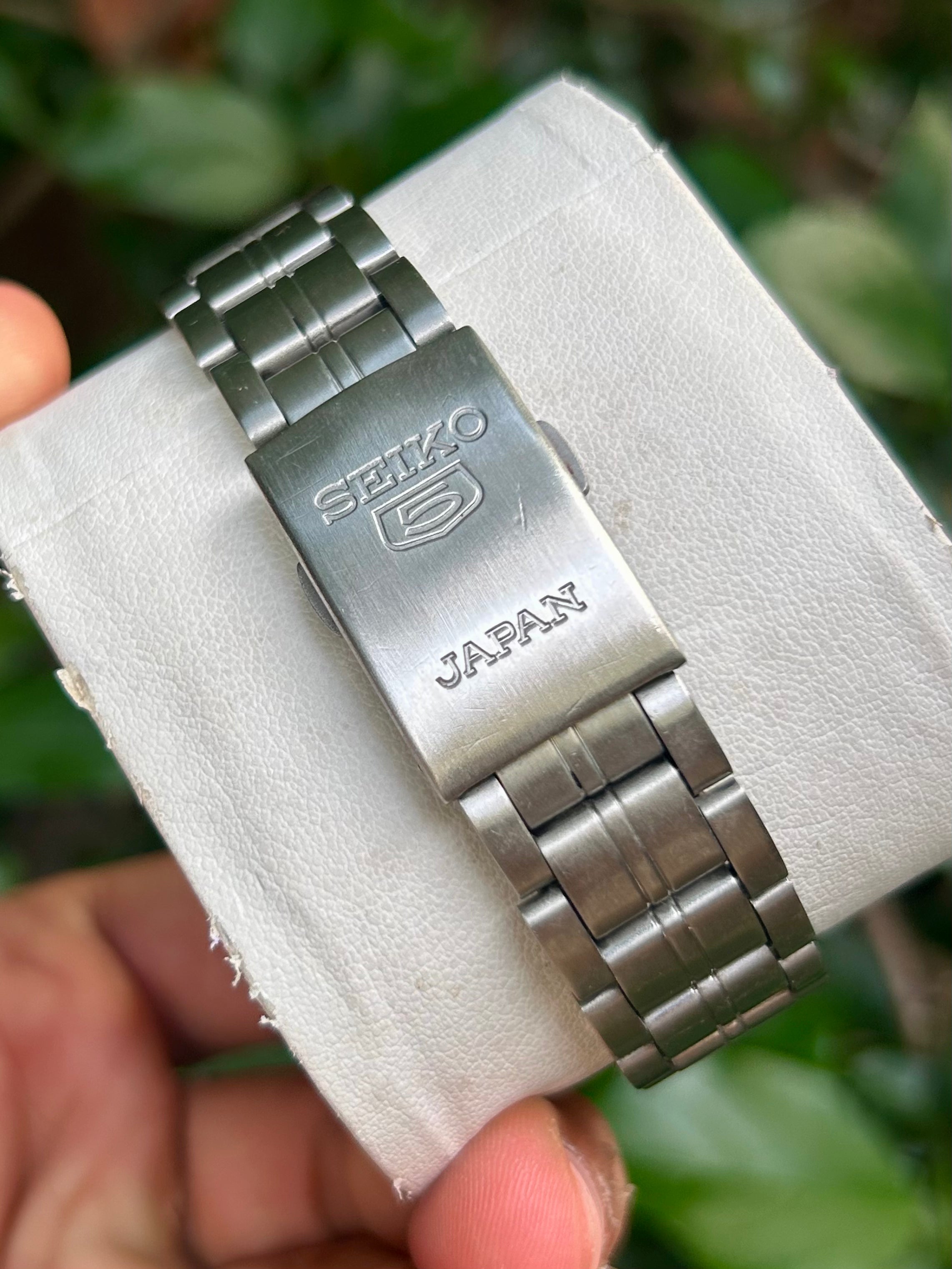 Super Rare Seiko 5 Railway Golden Sunray Day & Date Automatic