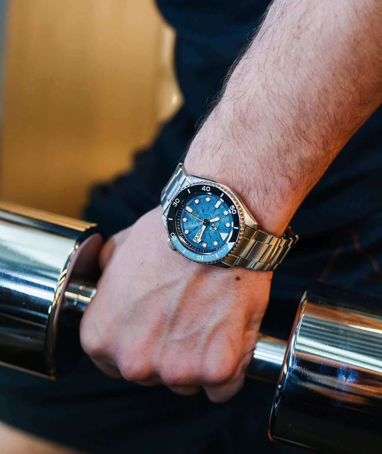 Seiko SKX Sports Transparent IceBlue Custom MOD