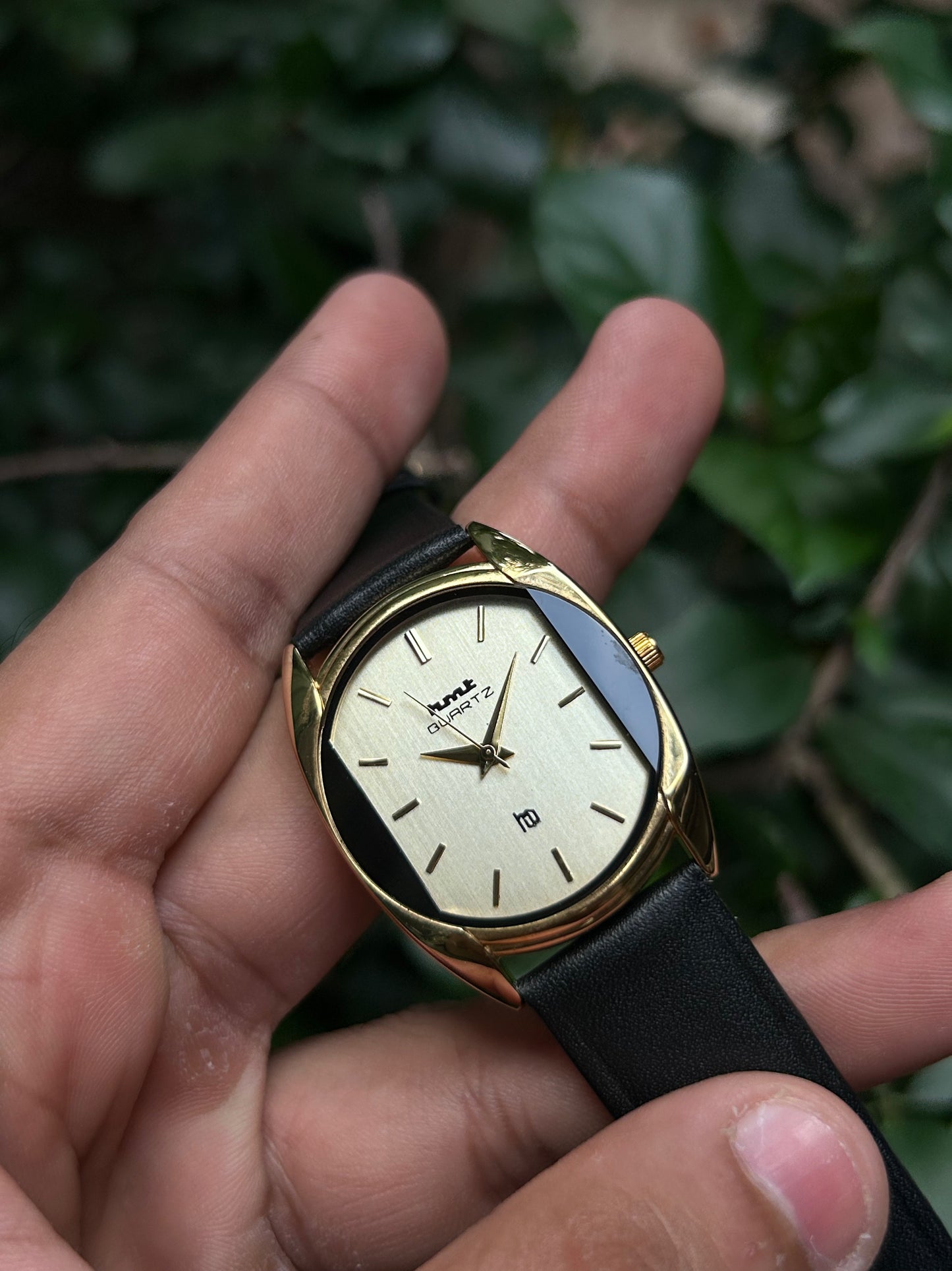HMT Tank Unisex Quartz Mod - GOLDEN