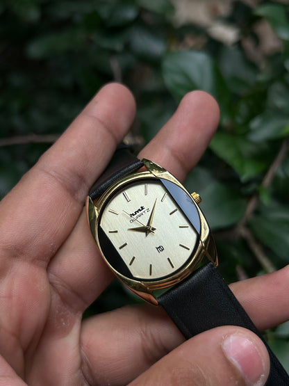 HMT Tank Unisex Quartz Mod - GOLDEN