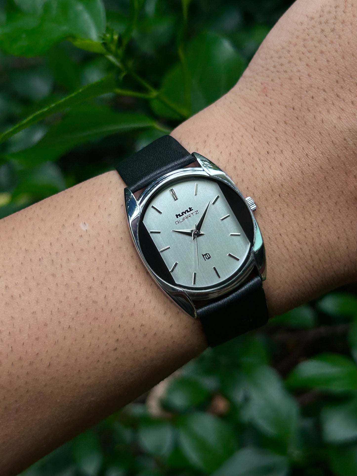 HMT Tank Unisex Quartz Mod - SILVER