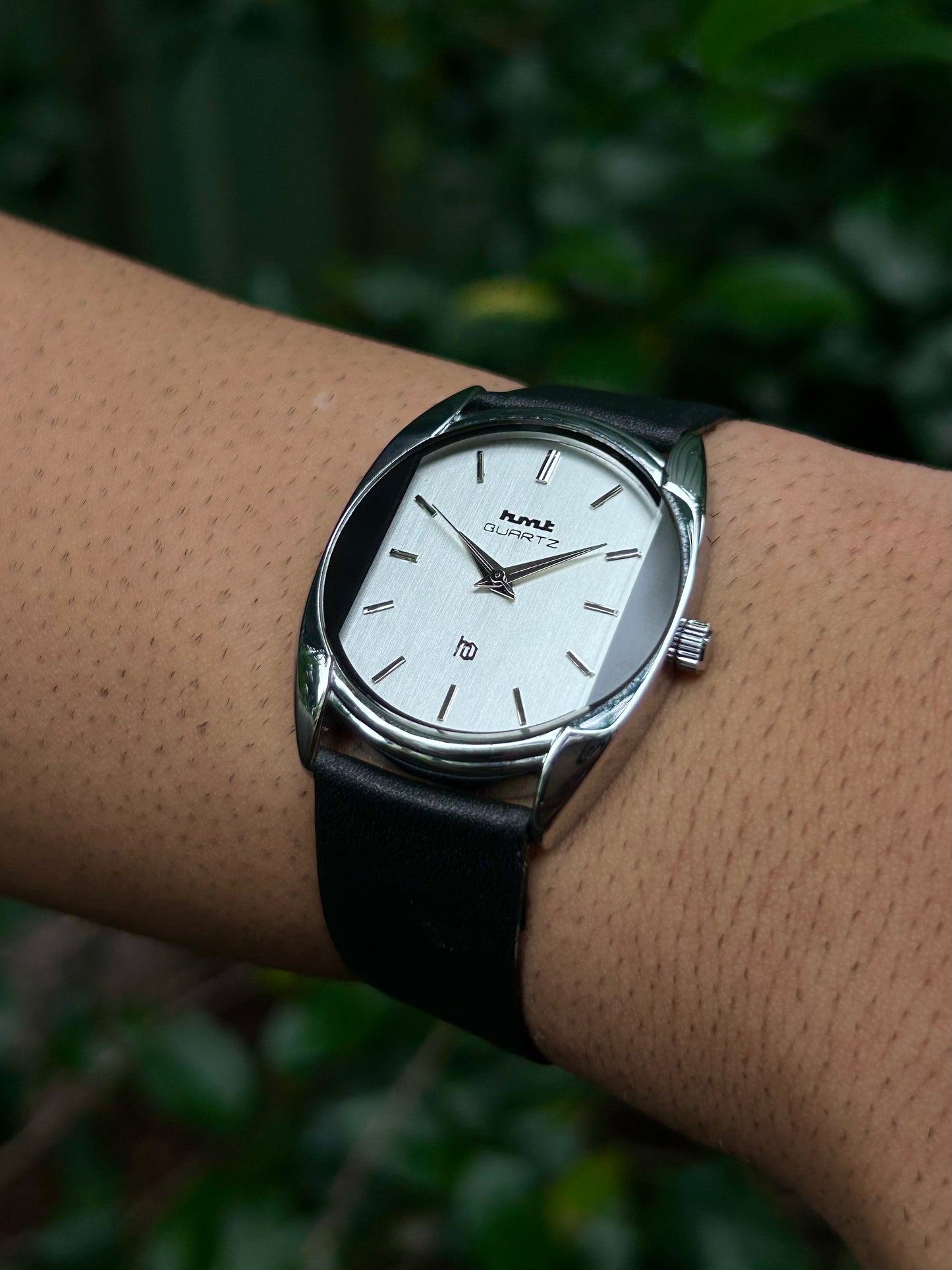HMT Tank Unisex Quartz Mod - SILVER