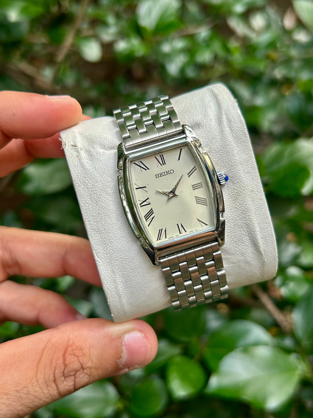 Super Rare Seiko Tank Roman Quartz
