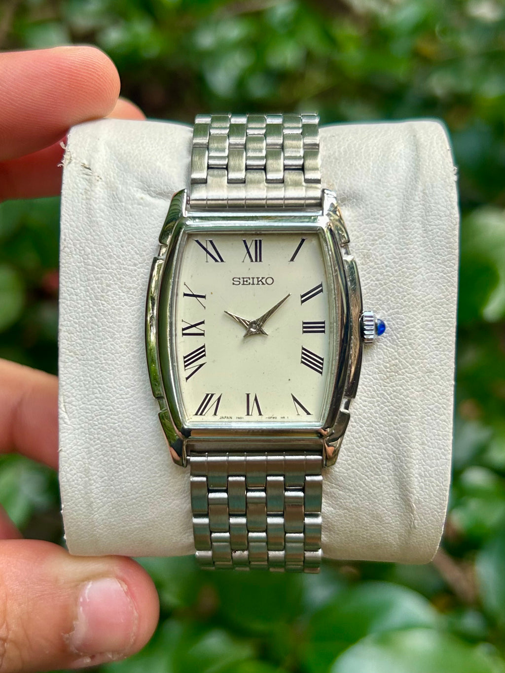 Super Rare Seiko Tank Roman Quartz
