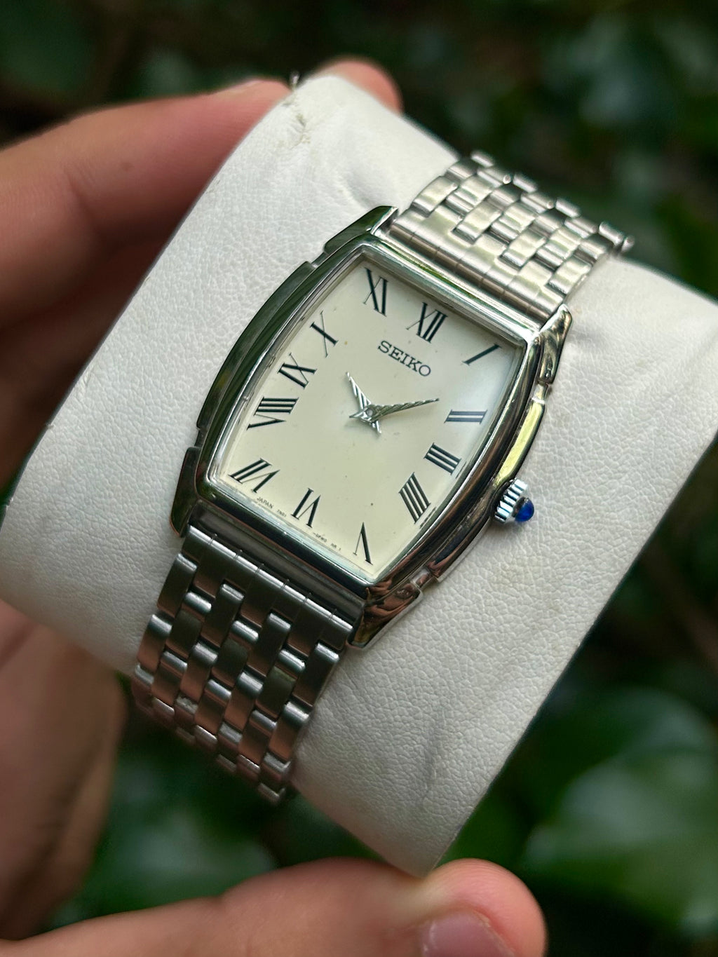 Super Rare Seiko Tank Roman Quartz