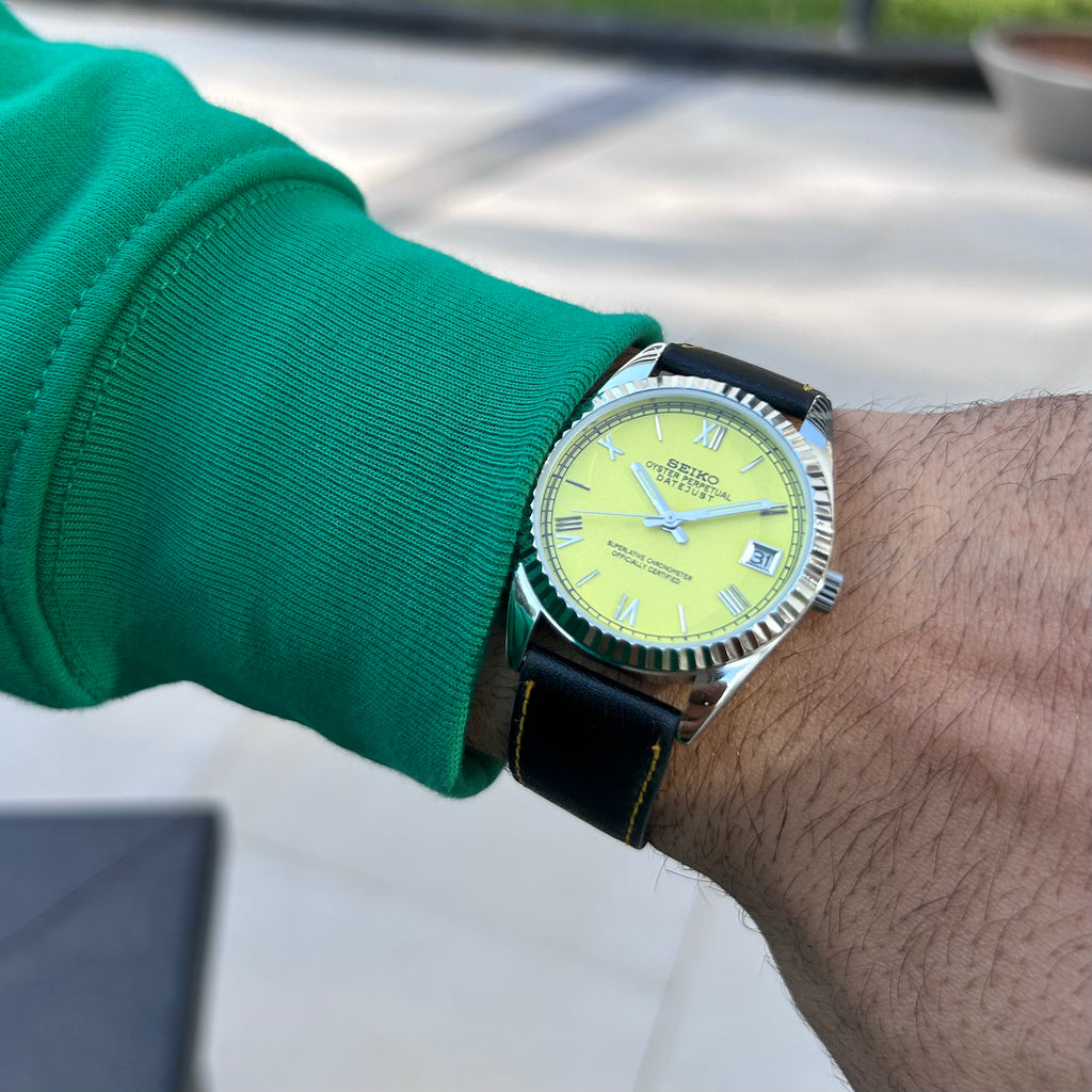 SEIKO DAYJUST : Lemon
