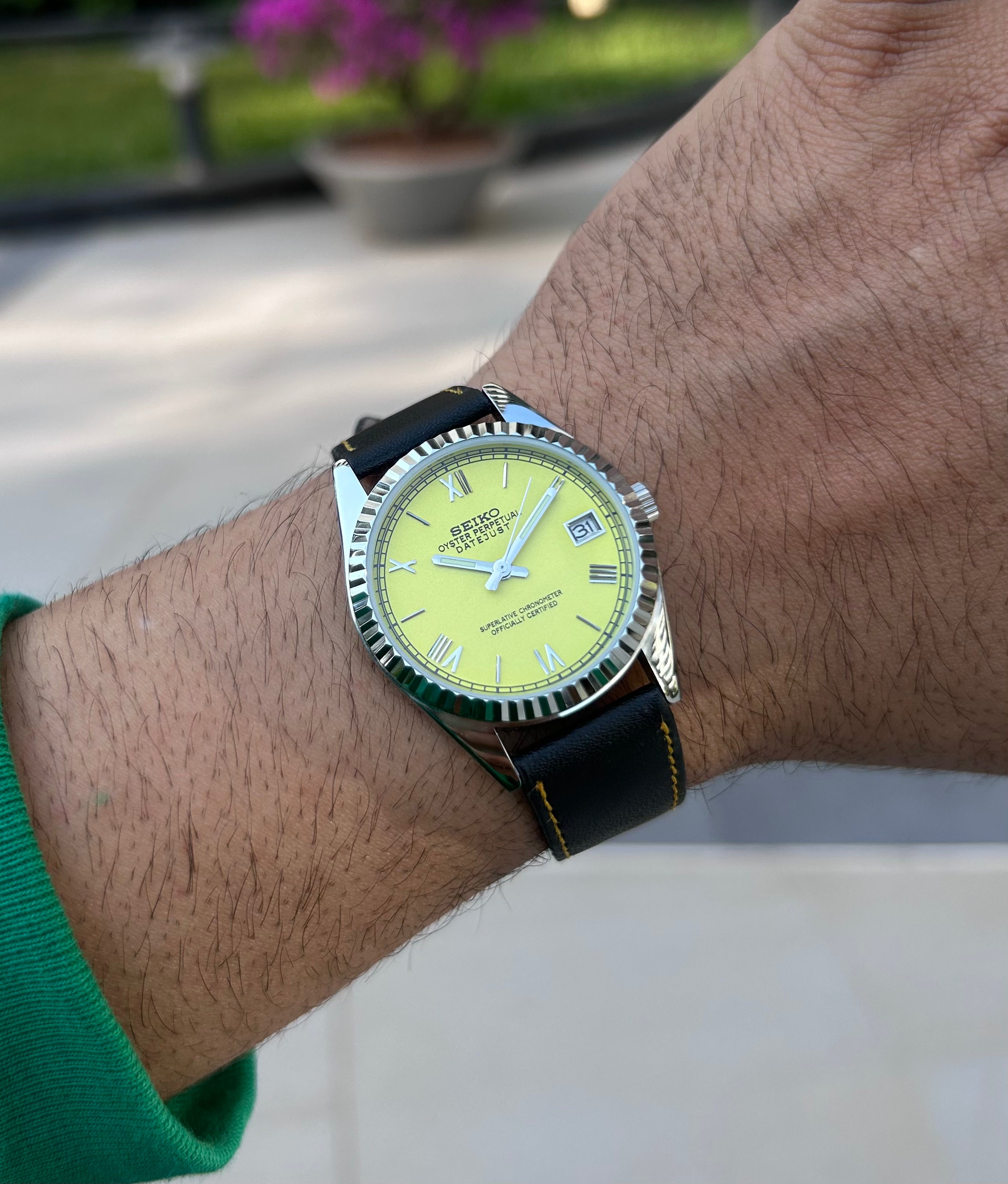 SEIKO DAYJUST : Lemon