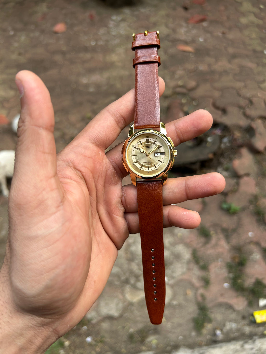 Citizen Automatic 21 J Gold - Golden