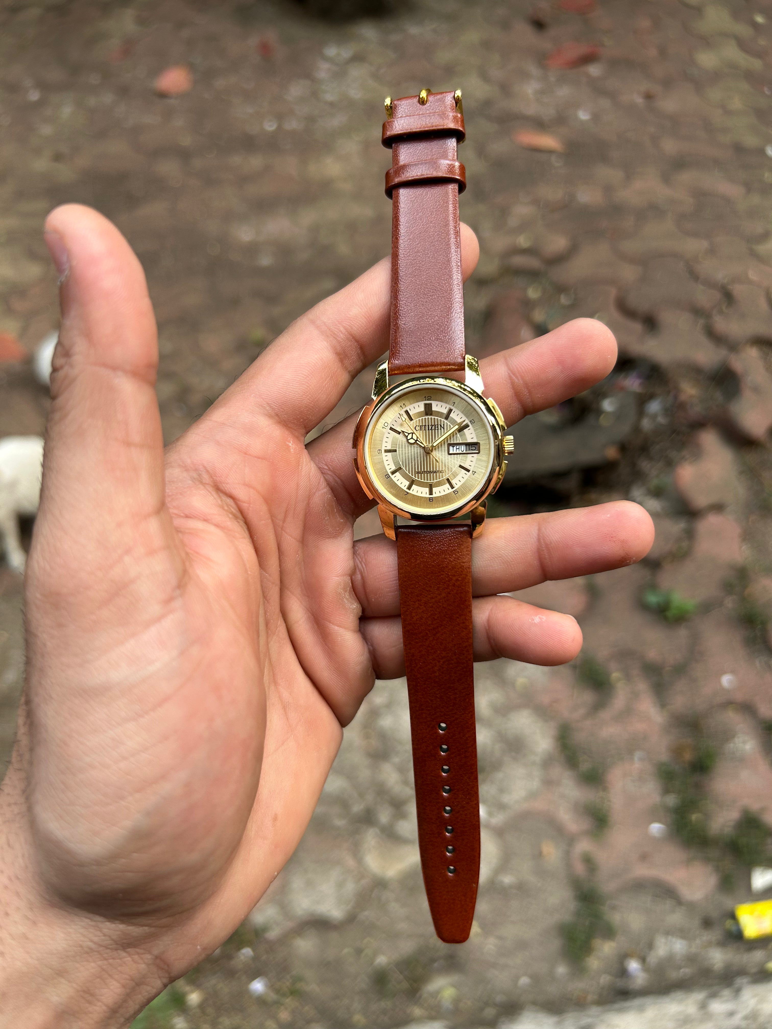 Citizen Automatic 21 J Gold - Golden