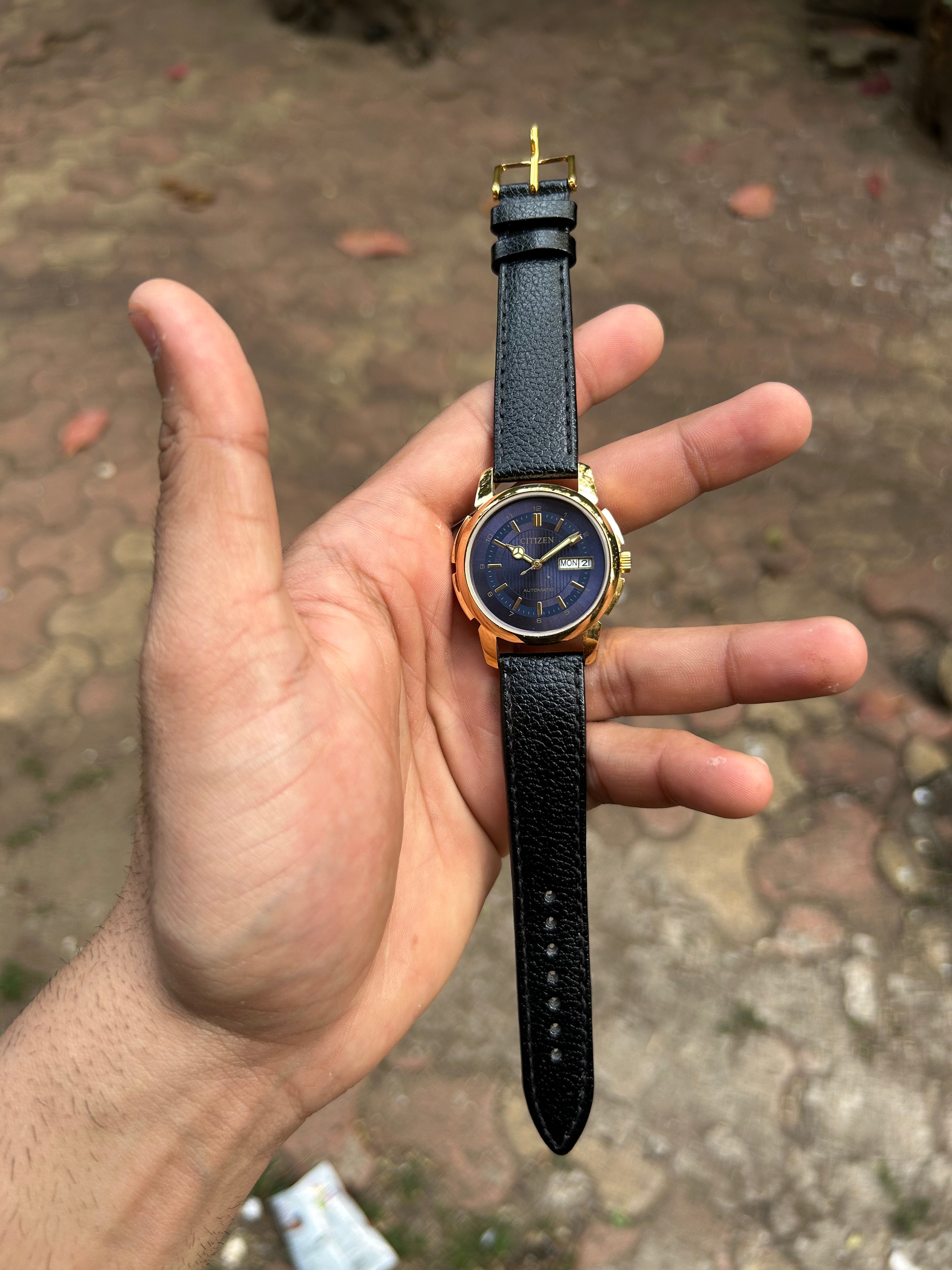 Citizen Automatic 21 J Gold - Blue