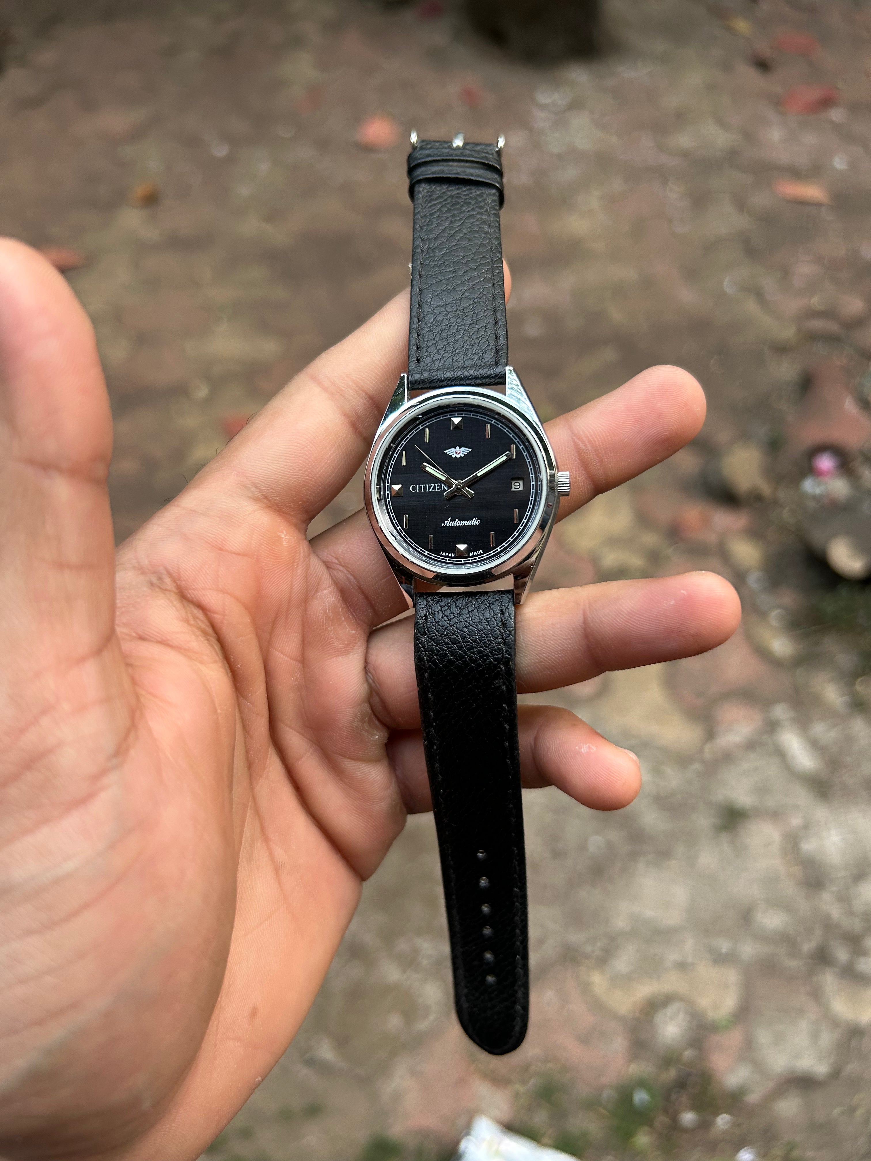 Citizen Automatic 21 J  Silver - Blue