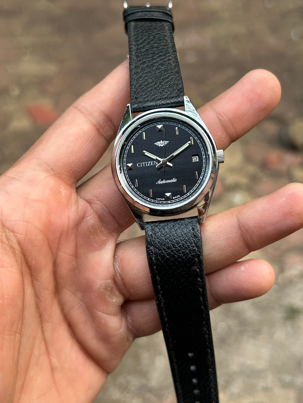 Citizen Automatic 21 J  Silver - Blue