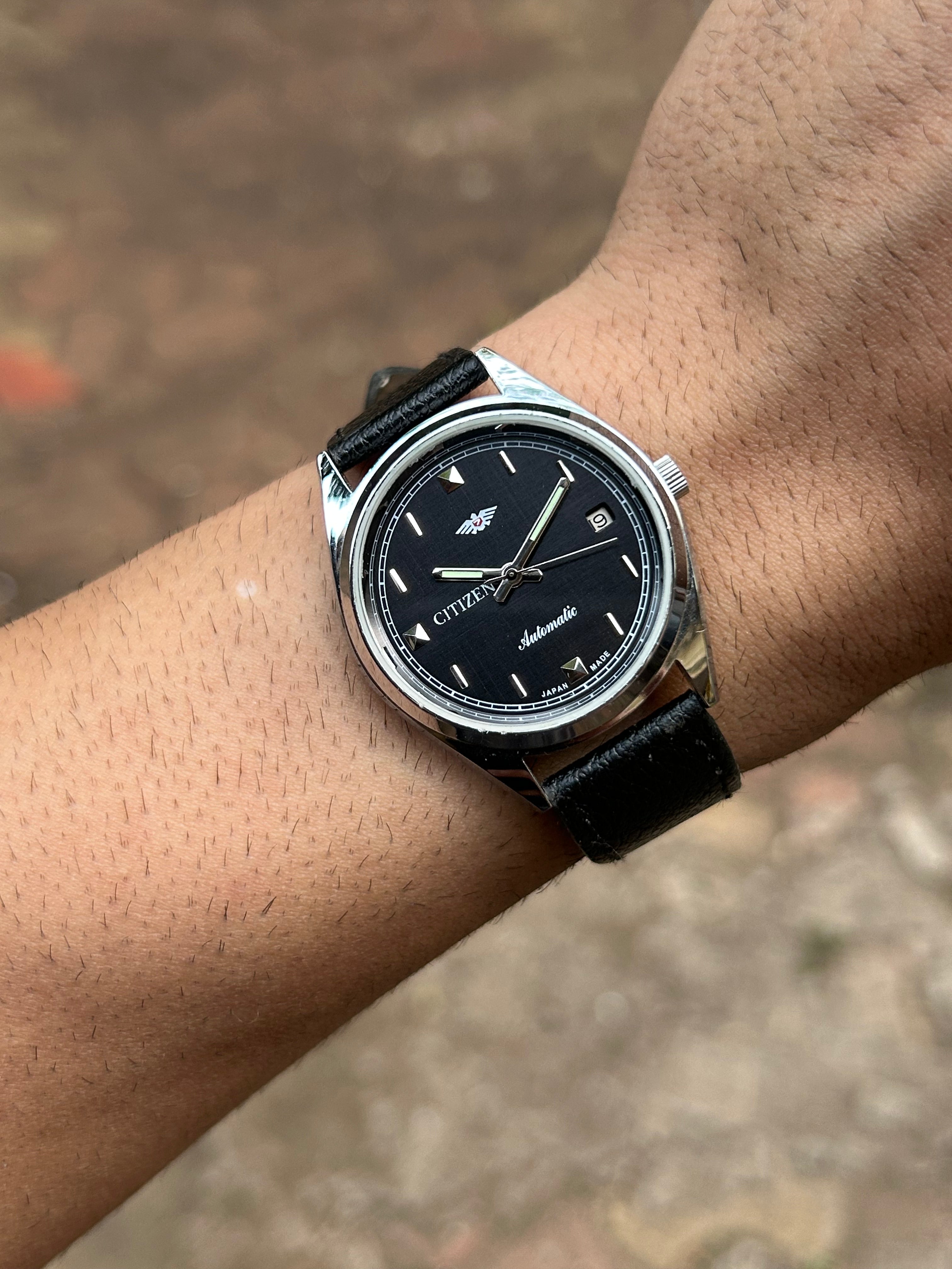 Citizen Automatic 21 J  Silver - Blue