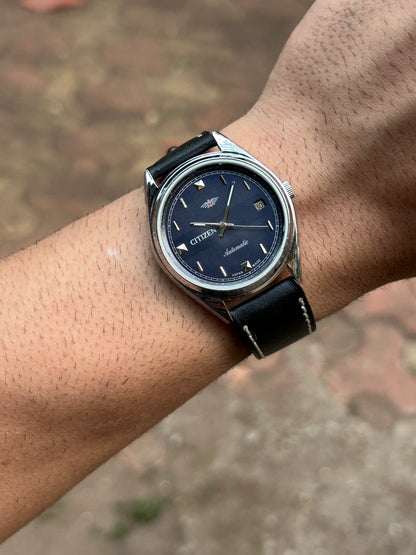 Citizen Automatic 21 J  Silver - Blue