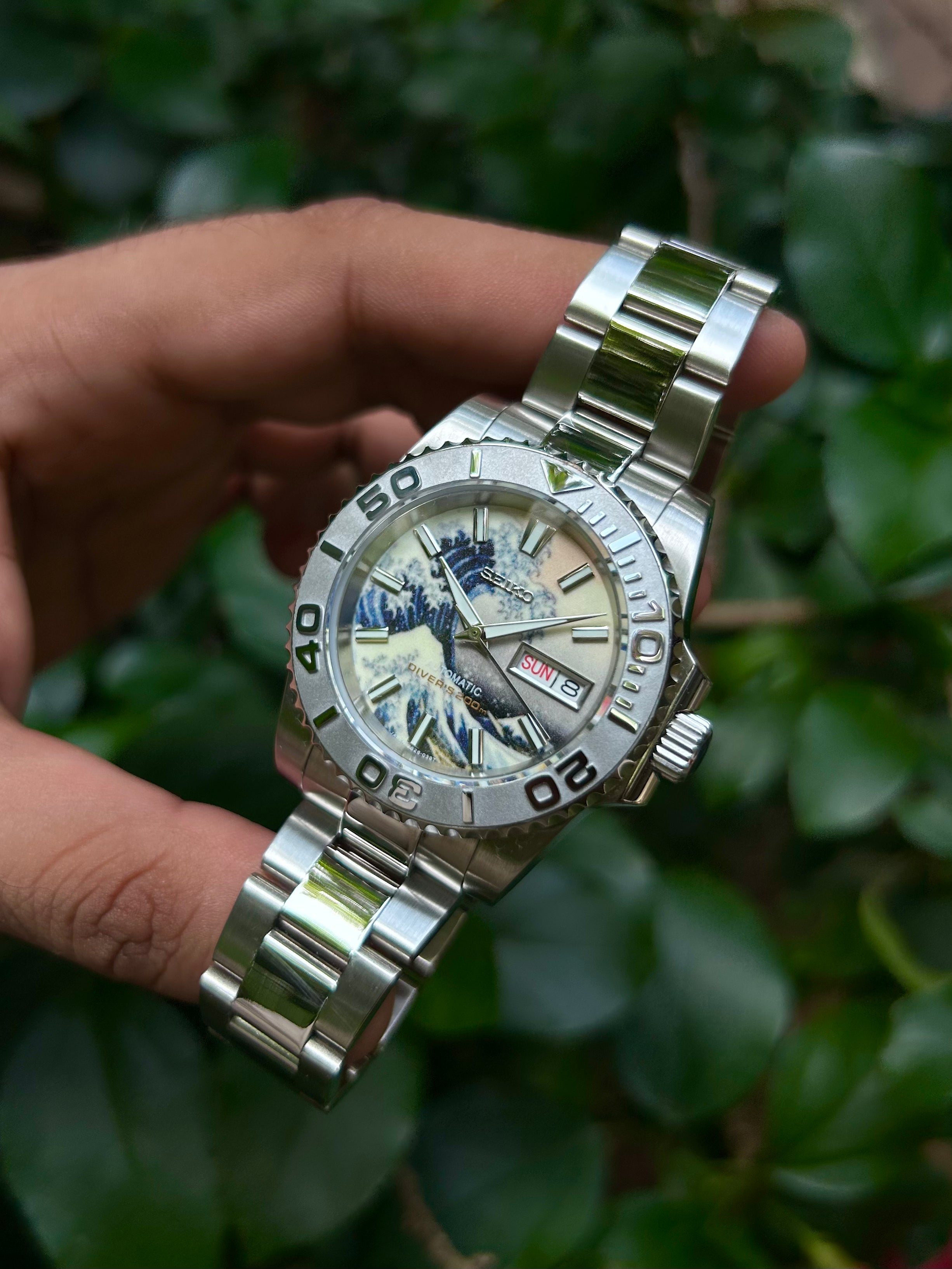 Seiko Yachtmaster ( The Great Wave Off Kanagawa )