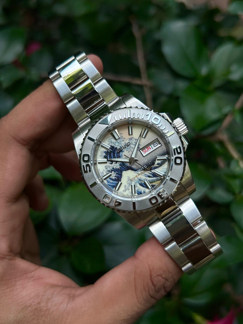 Seiko Yachtmaster ( The Great Wave Off Kanagawa )