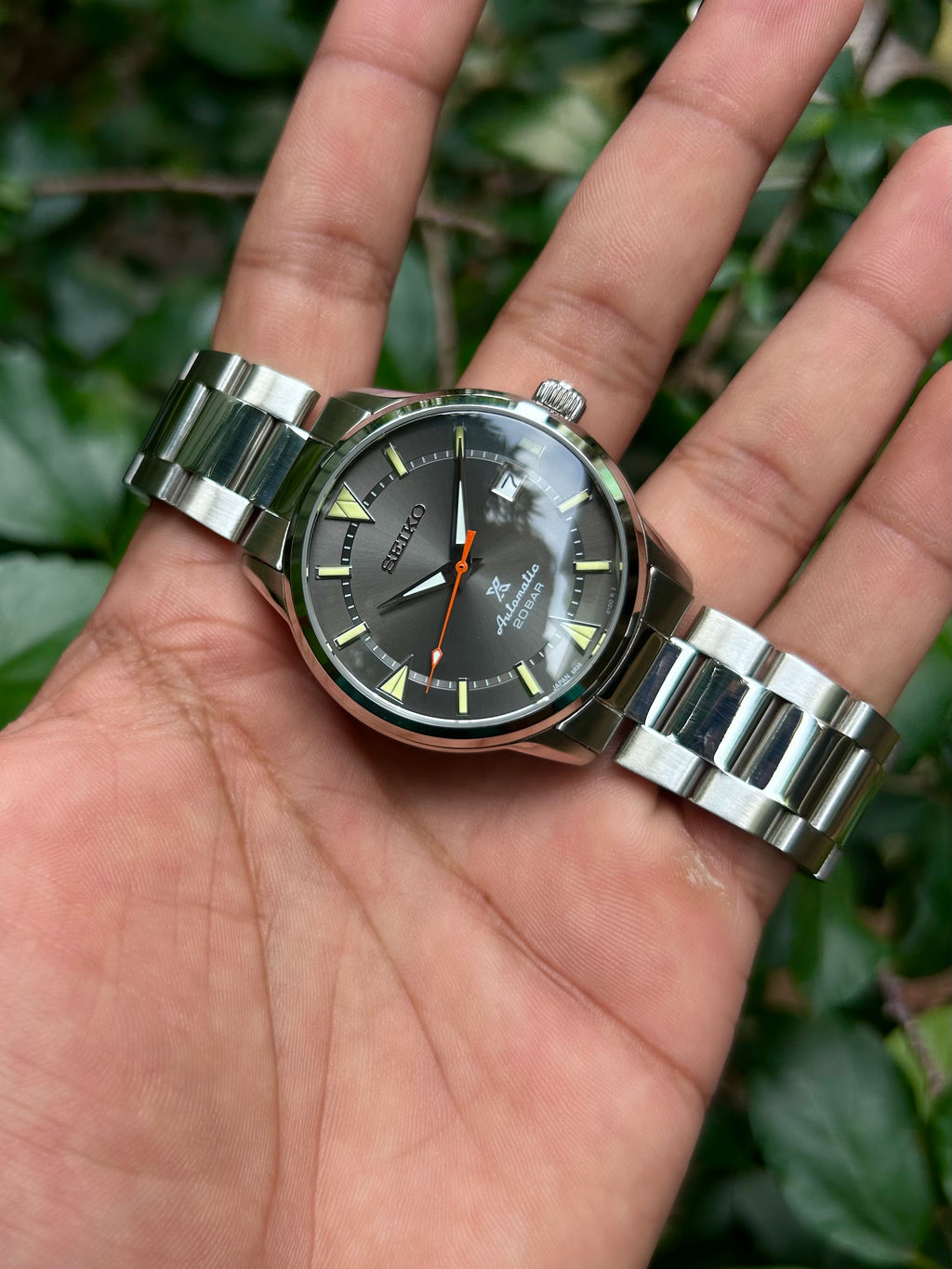 Seiko Prospex Grey Sunray Custom Watch