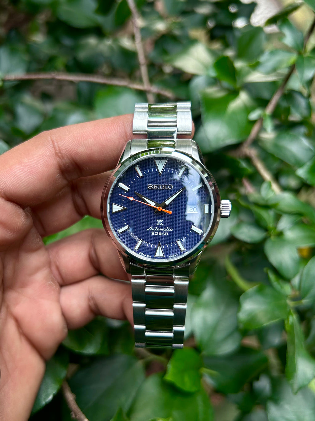 Seiko Prospex Blue Sunray Automatic Custom Mod