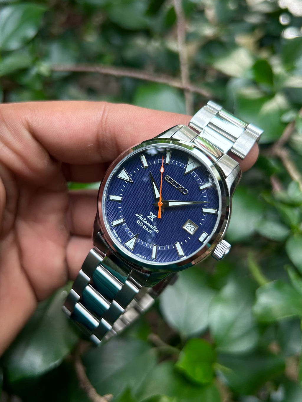Seiko Prospex Blue Sunray Automatic Custom Mod