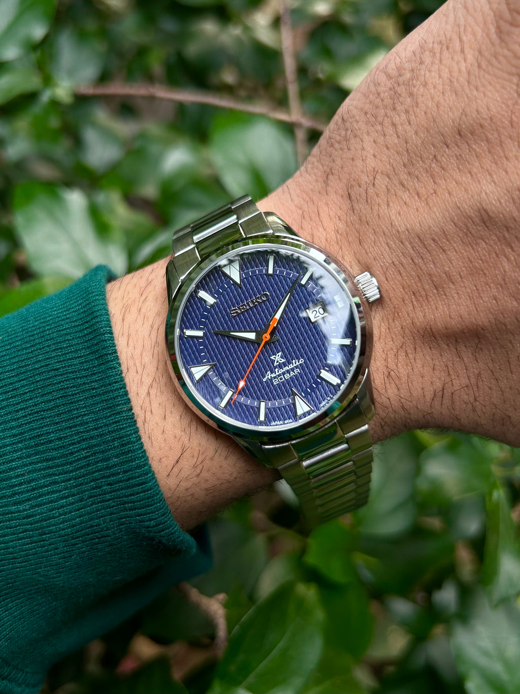 Seiko Prospex Blue Sunray Automatic Custom Mod