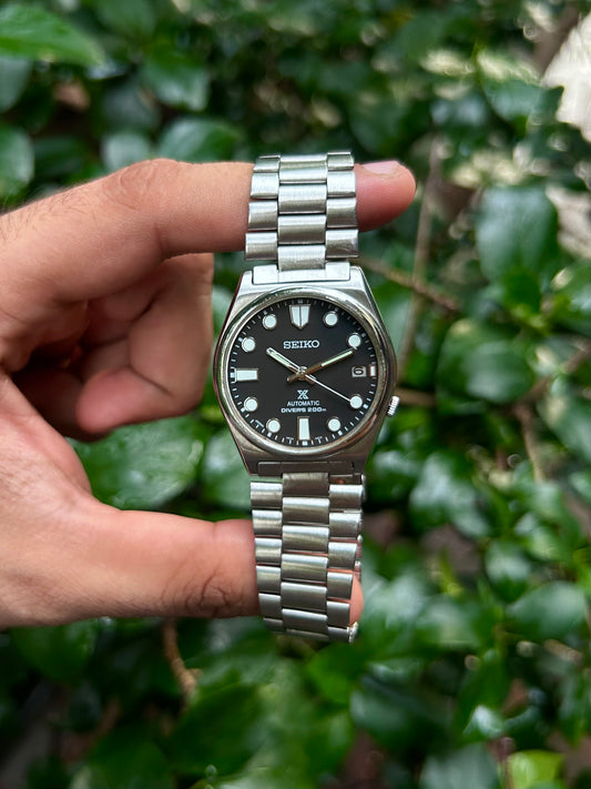 Pre-Owned Seiko Mod - Black Divers