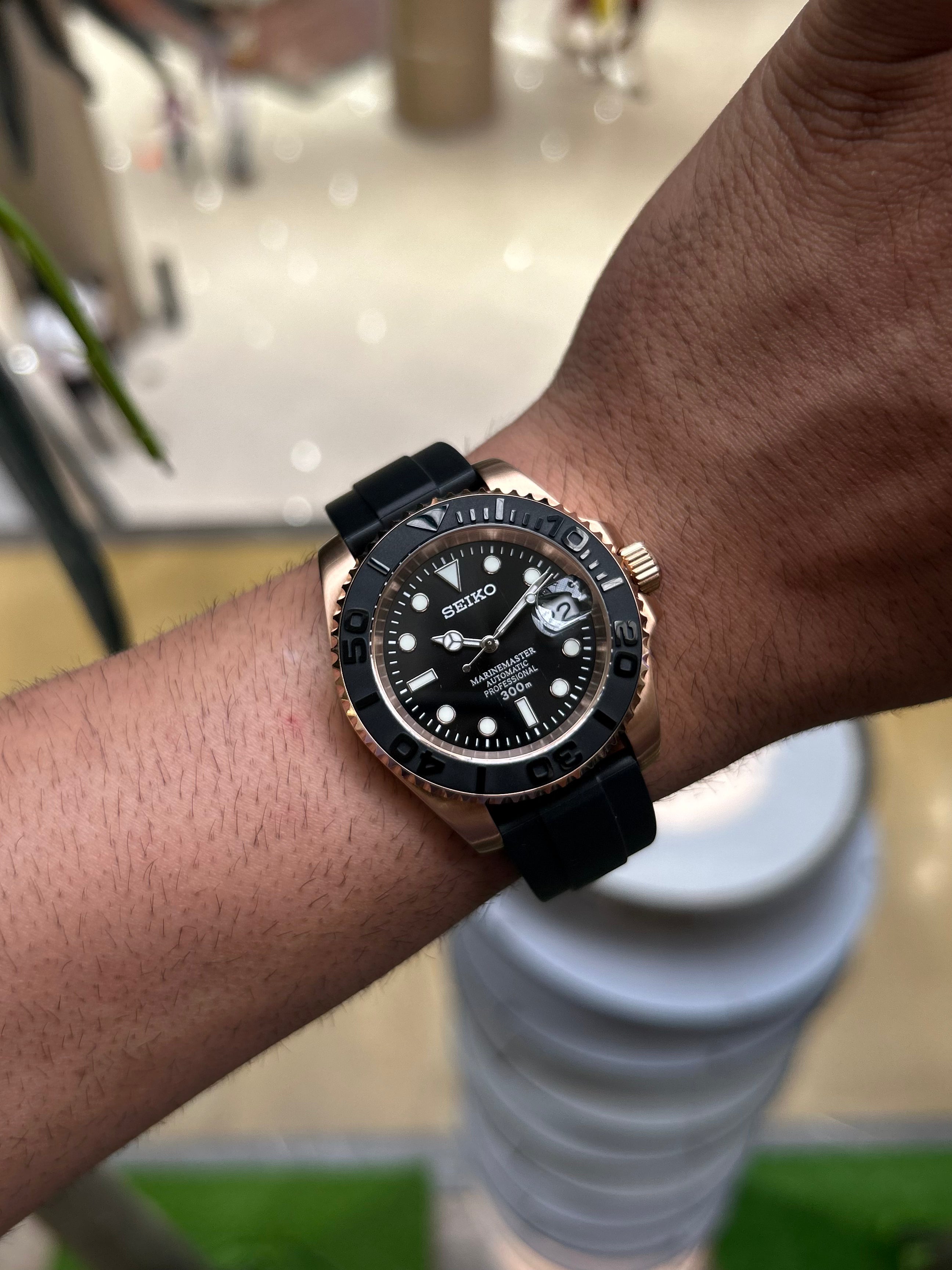 Seiko Special Edition YachMaster Rose Gold