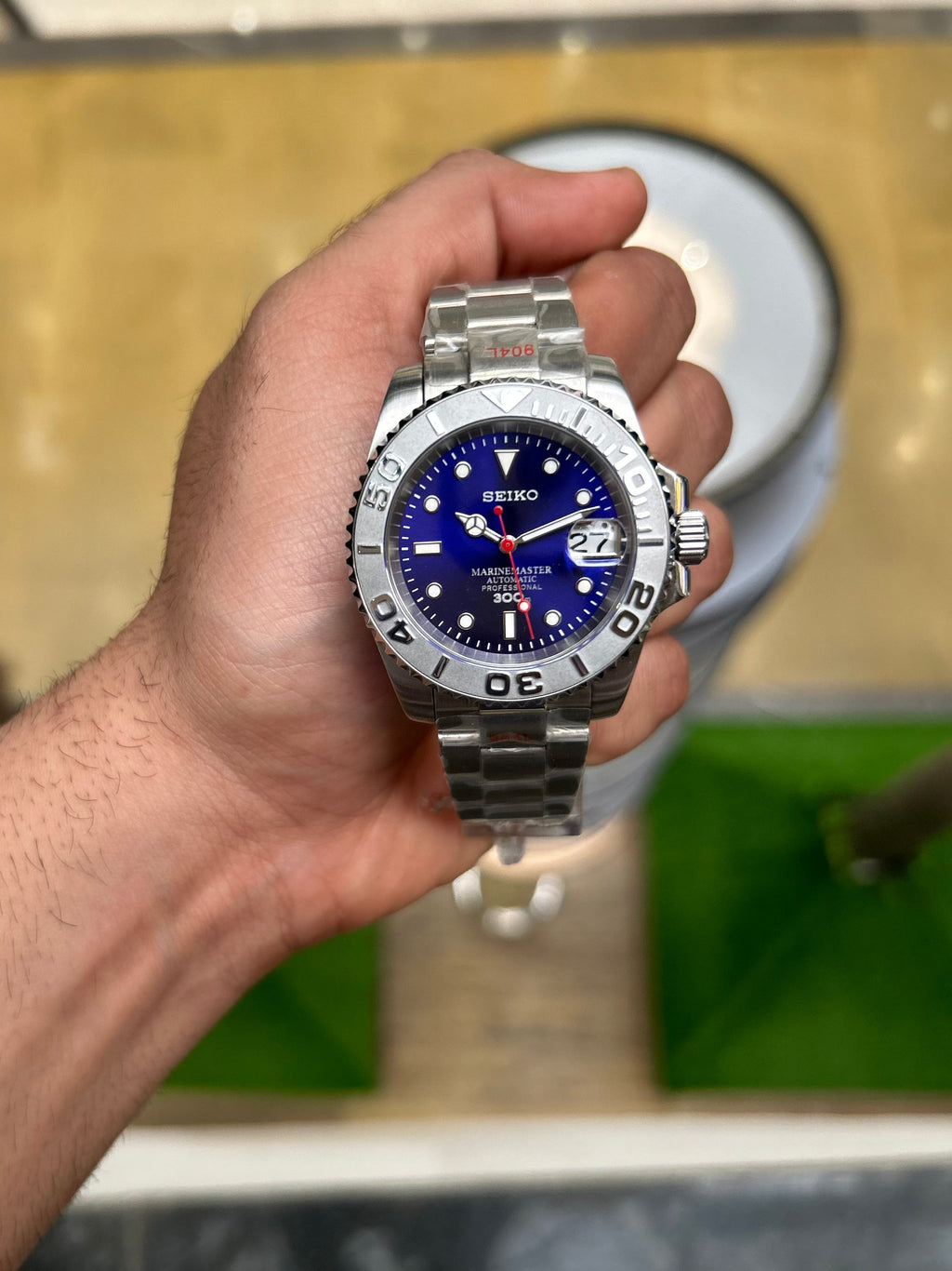 Seiko Special Edition YachtMaster Blue